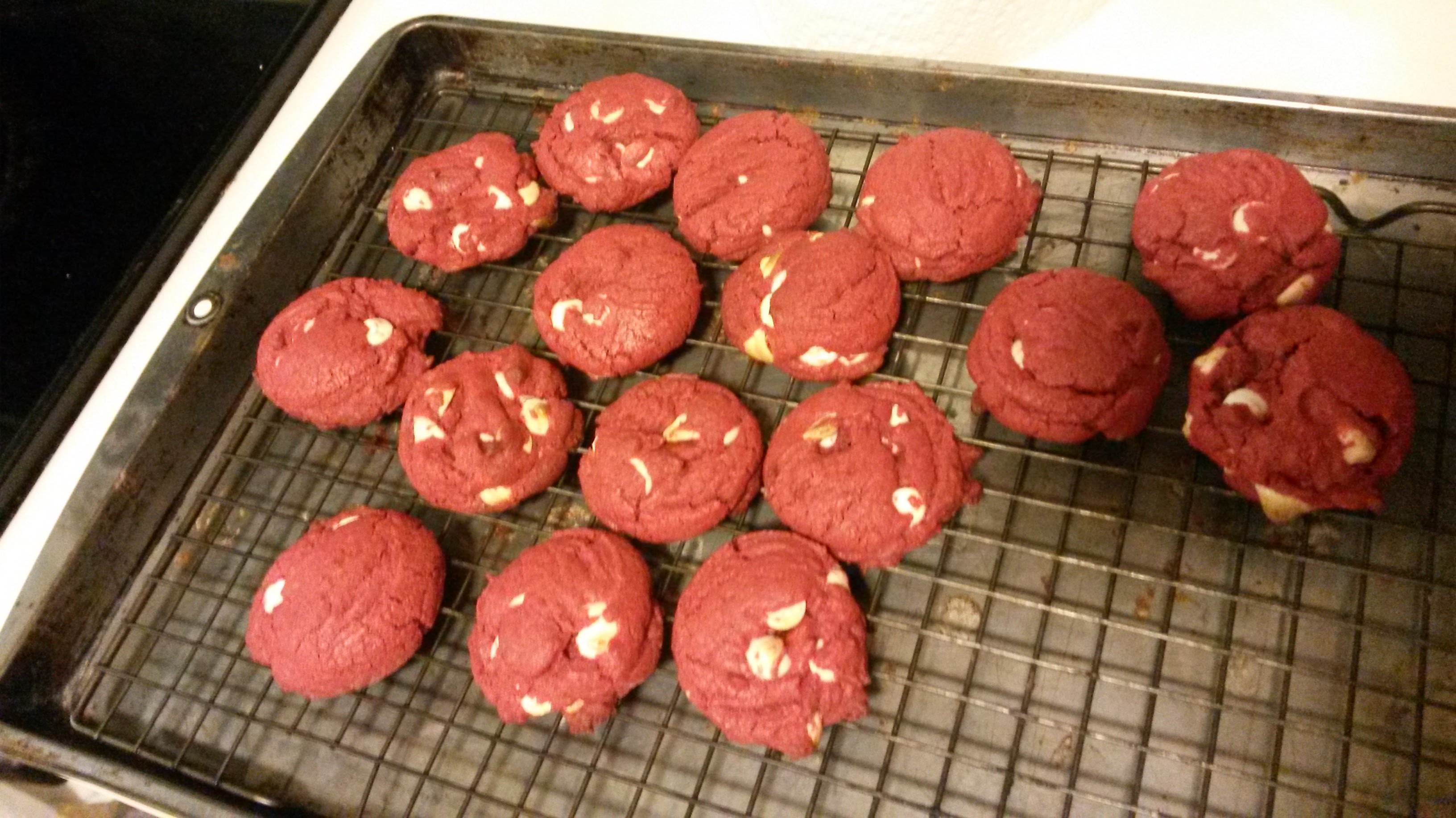 red velvet cookies
