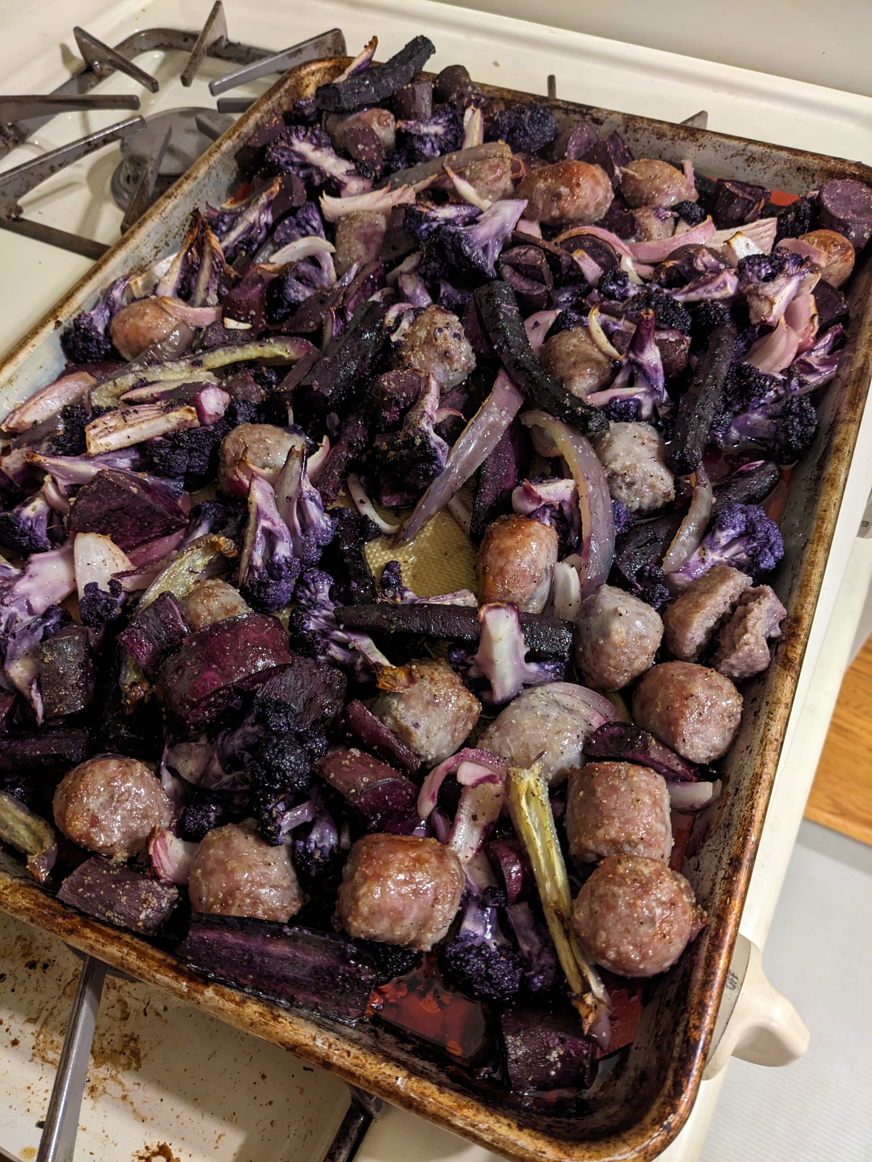 veggies after roasting