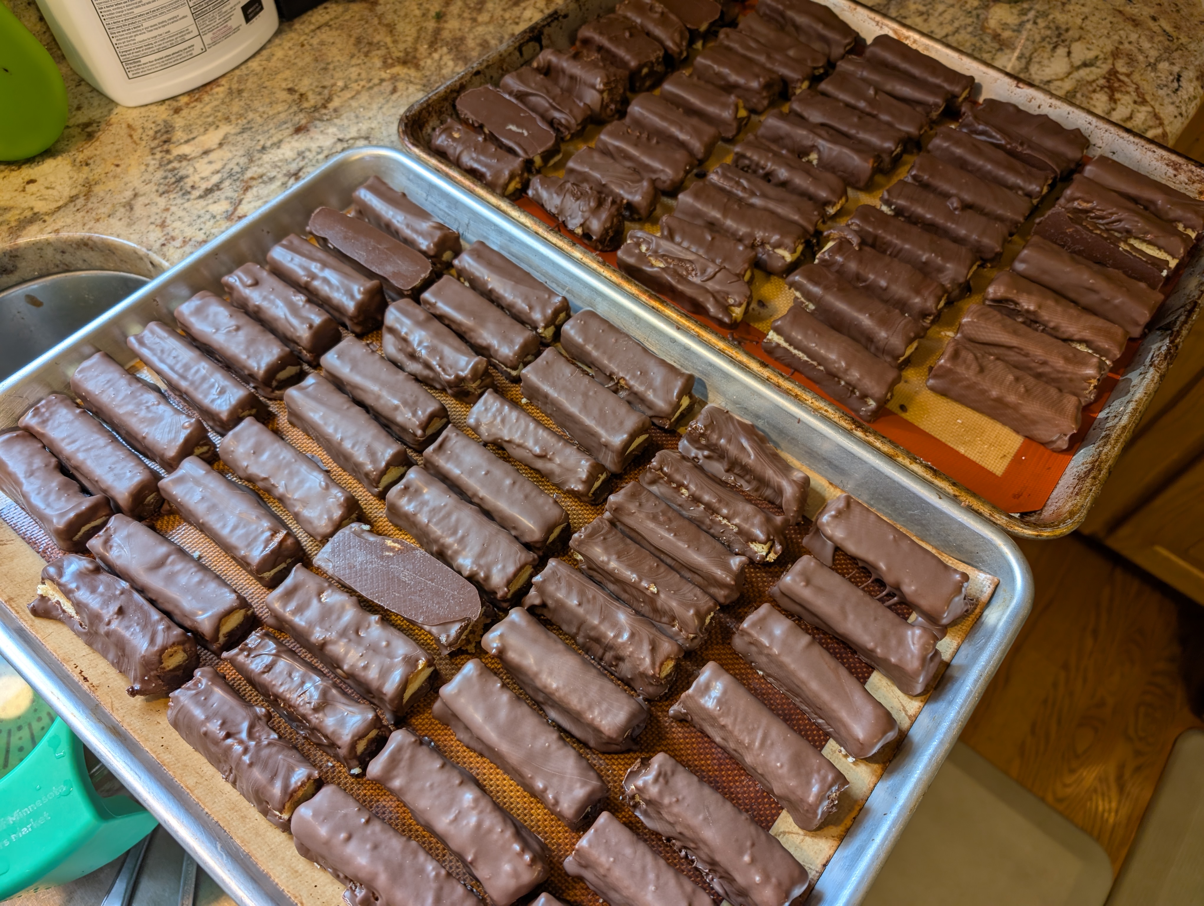 finished twix